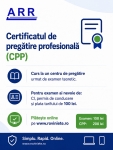 Comunicat privind obținerea certificatului de pregătire profesională – CPP