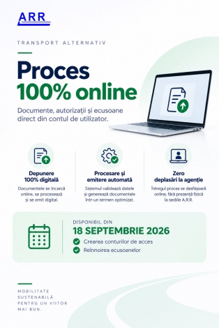 Nou sistem informatic pentru operatorii de transport alternativ 